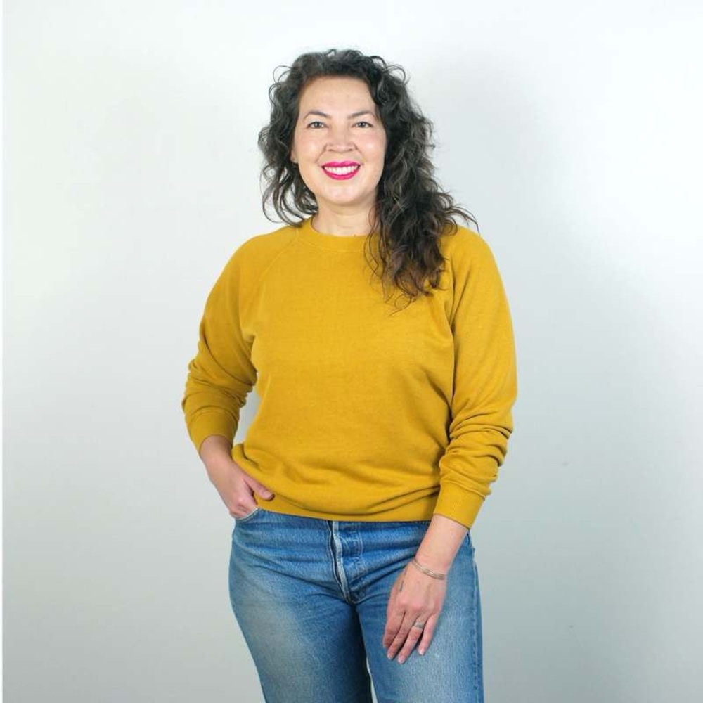 Jungmaven Alpine Raglan Mustard Sweatshirt